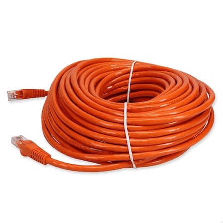 Add-On 100FT RJ-45 MALE TO RJ-45 MALE CAT6 STRAIGHT ORANGE UTP COPPER PVC PAT ADD-100FCAT6-OE